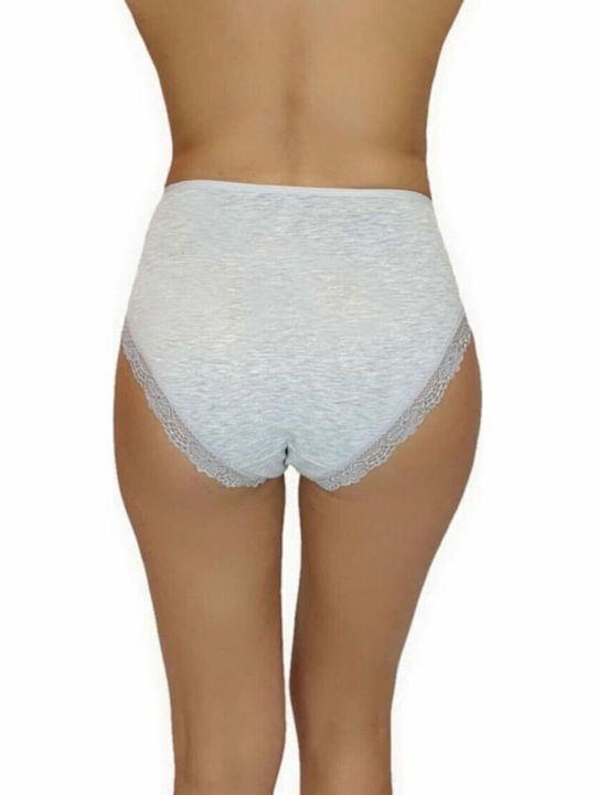 Slip Pentru Femei Cu Dantelă Gri