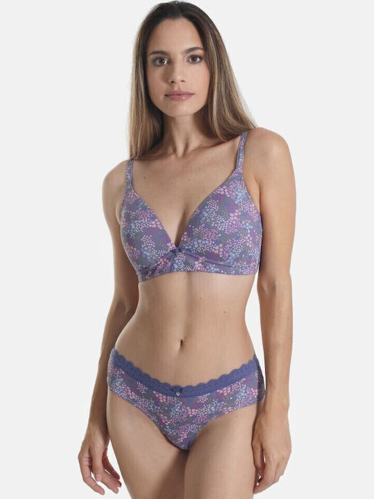 Purple Bras without Underwire