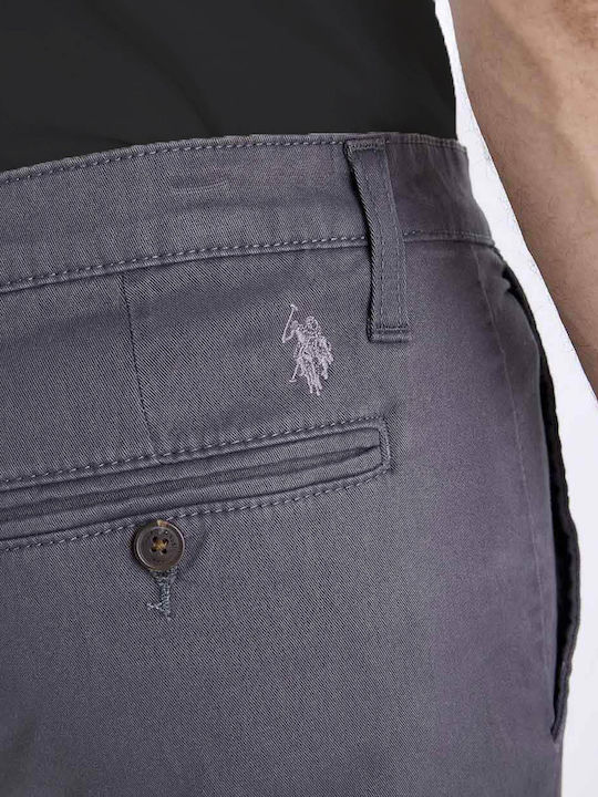 Men's Slim Fit Trousers Grey