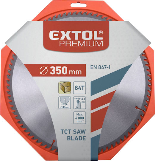 Extol Disc De Tăiere Lemn Cu 84 Lame 350mm