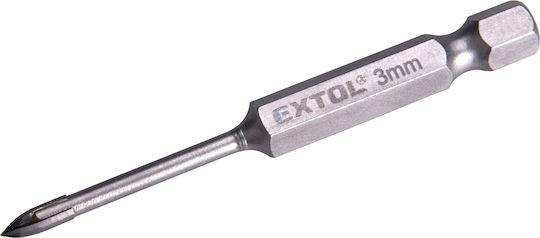 Extol Drill Τρυπάνι Καρβιδίου 3mm / 33mm