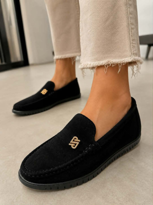 Γυναικεία Loafers σε Μαύρο Χρώμα