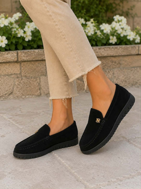 Γυναικεία Loafers σε Μαύρο Χρώμα