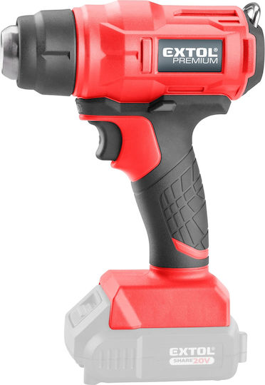 Extol Pistol Termic 20V cu Setare de Temperatură până la 550°C
