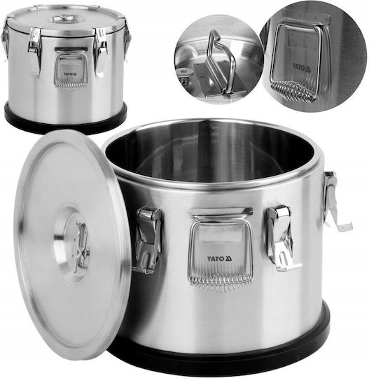 Yato Inox Edelstahlbehälter 15l YG-09201