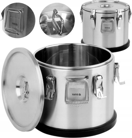 Yato Inox Edelstahlbehälter 15l YG-09201