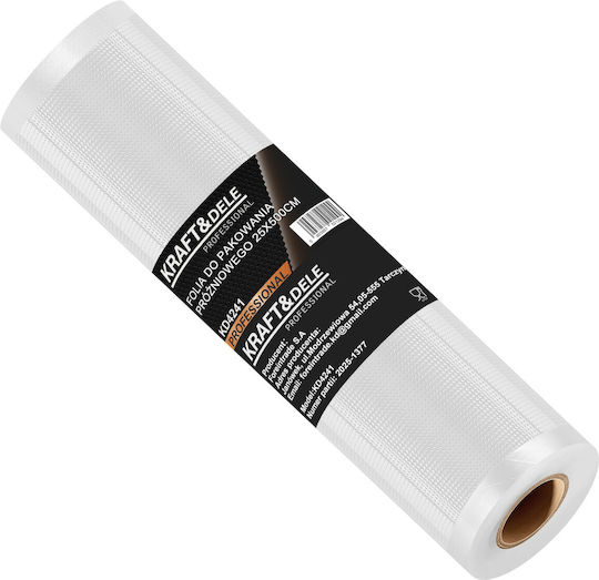 Kraft & Dele Pungi pentru aparate Vacuum 5000x250mm 1 Rulou