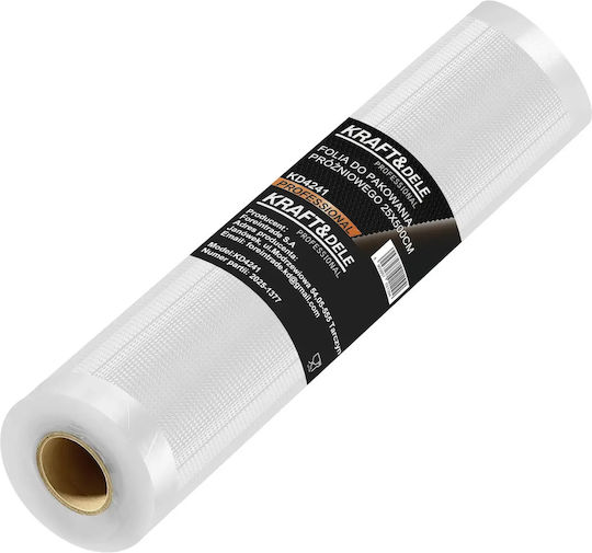 Kraft & Dele Pungi pentru aparate Vacuum 5000x250mm 1 Rulou
