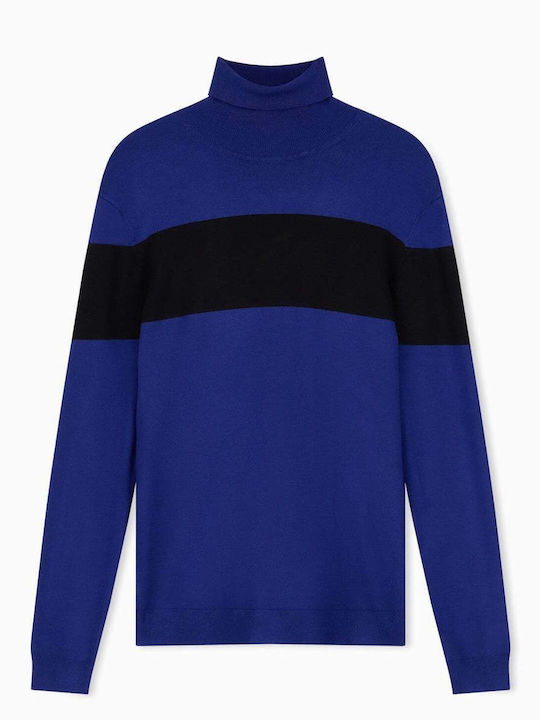 Armani Exchange Herrenblusen Langarm Blau