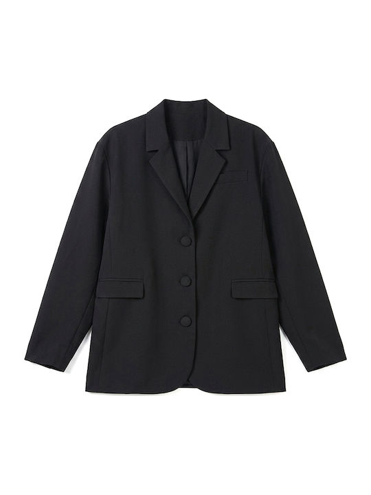 Moutaki Long Women's Blazer Black
