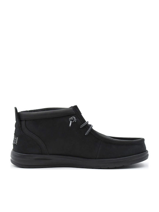 Leather Men's Black Boots