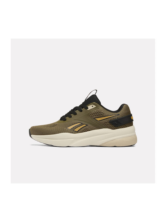 Relora Männer Sportschuhe Laufen Olive / Gold