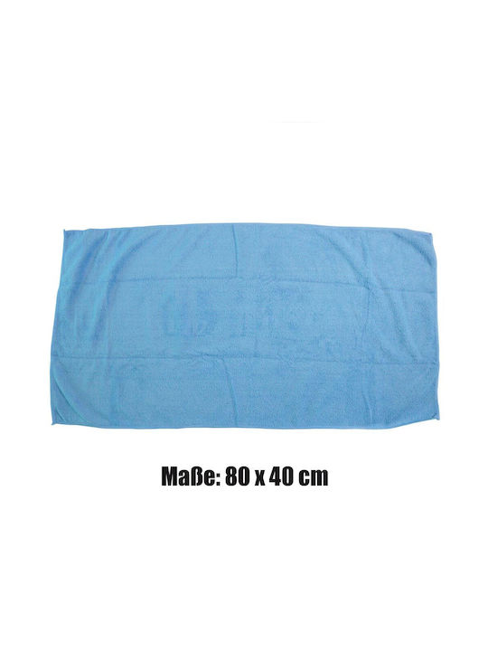 Dunlop Πετσέτα Γυμναστικής Μικροΐνες 80x40cm Γυμναστήριο & Άθληση Θήκη Διαθέσιμη Διάφορα Χρώματα 02837554