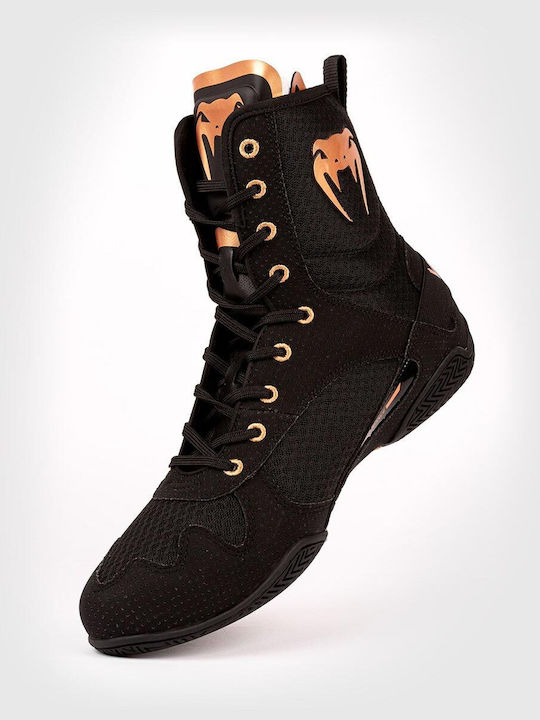 Venum High Women's Black Boxing Shoes