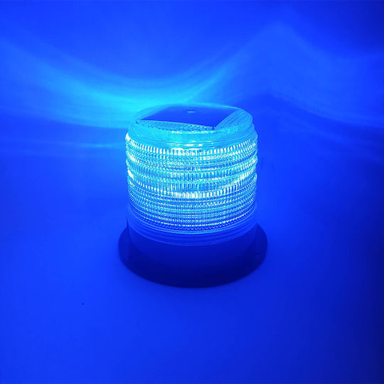 Rechargeable Solar Car Beacon 12v Magnetic Blue Red Lighting 1145-22