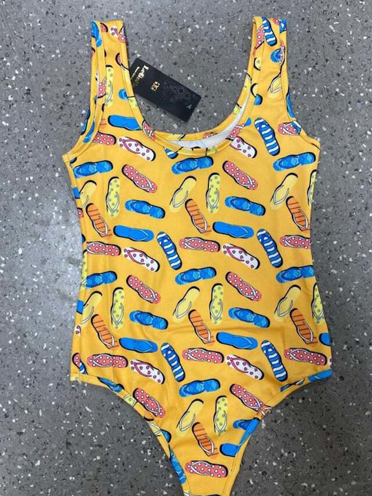 Ολόσωμο Μαγιό Floral Summer Sand