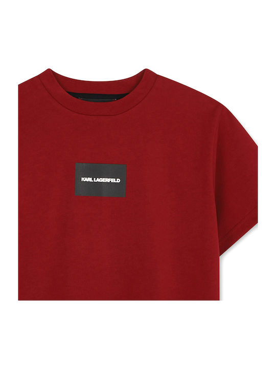 Kids Short-sleeved Red T-shirt