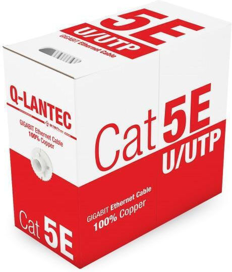 A-LAN U/UTP Cat.5e Netzwerkkabel Ethernet Ohne Netzwerkkabel 305m Graues