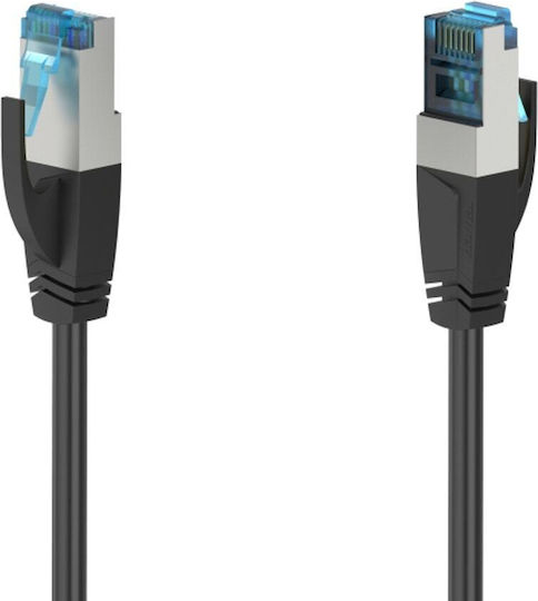HAMA S/FTP Кат.6 (Gigabit) Мрежов Кабел Ethernet 1.5м Черен