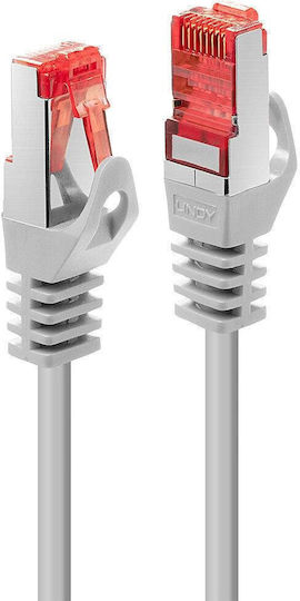 Lindy S/FTP Cat.6 Gigabit Ethernet Network Cable 2m Gray