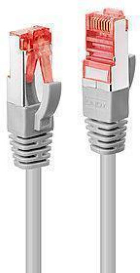 Lindy S/FTP Cat.6 Gigabit Ethernet Network Cable 2m Gray