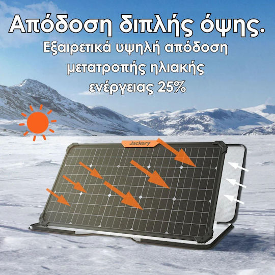 Jackery SolarSaga 80 Слънчев Панел Зарядно Устройство 80W (Преносими Устройства) (80-0080-EUOR01)