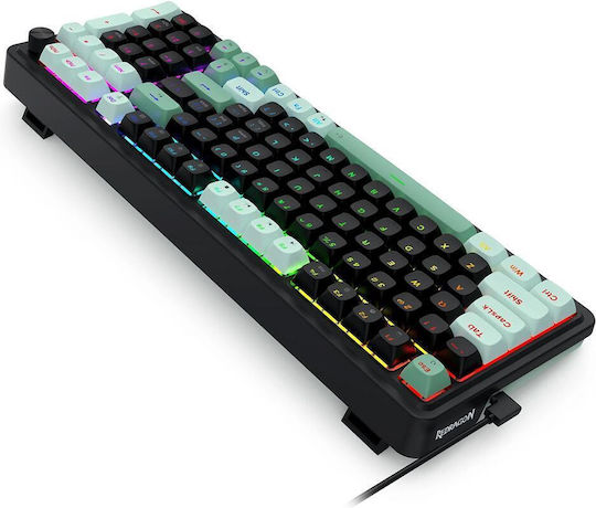 Redragon EISA K686BG-RGB-M Gaming Μηχανικό Πληκτρολόγιο με Magnetic διακόπτες και RGB φωτισμό (International English)