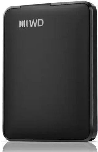 Western Digital Elements Portable USB-A 3.0 External HDD 4TB 2.5" Black