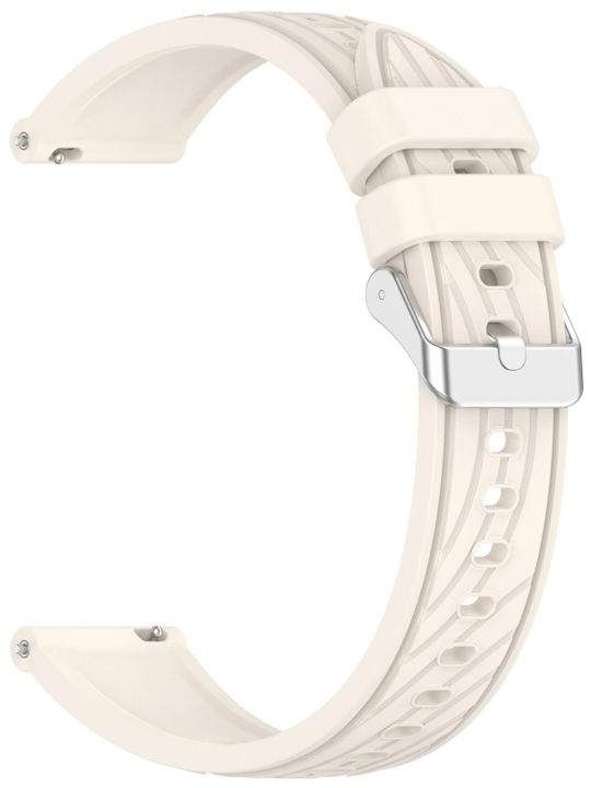 Huawei Rubber Strap Beige 20mm