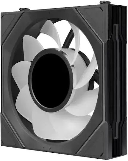 Lian Li Uni Reverse Blade Case Fan 124mm (1950rpm) with ARGB Lighting and 3-Pin / 9-Pin Connection