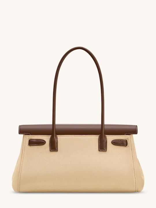 Women's Shoulder Bag Suede Brown