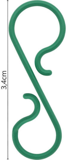 Hooks Set 60 Pcs Green Green