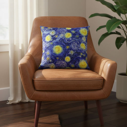 Inspiral Tree Pillowcase Starry Night 45x45cm