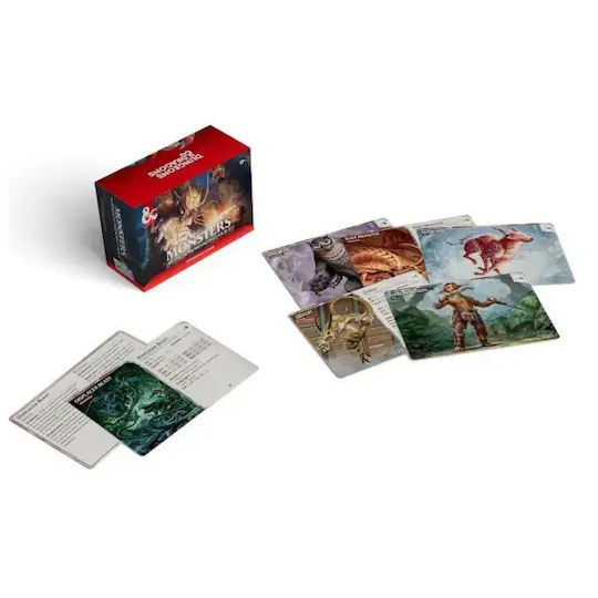 Dungeons & Dragons Rpg Referenzkarten Monster Mystisch Bedrohlich