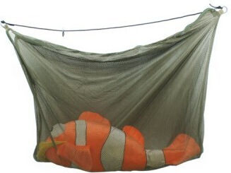 Ngt Deluxe Geantă de Depozitare pentru Crap 120 X 85 Cm Neagră Plasă Fină