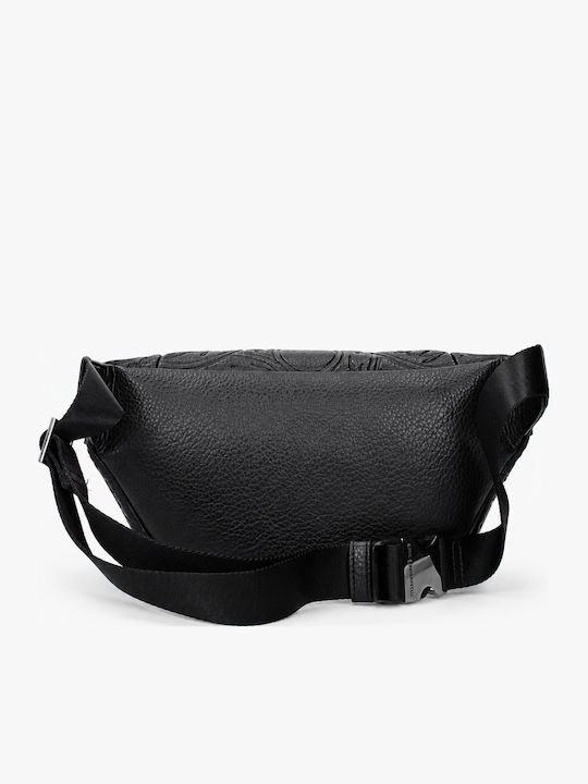 Karl Lagerfeld Damentasche Leder Gürteltasche Schwarz