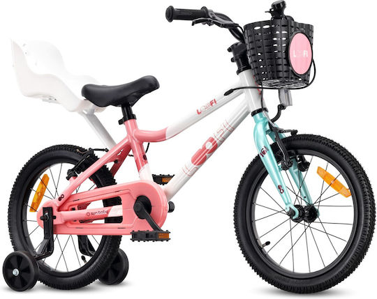 Sun Baby 16" Детско Колело BMX с Алуминиева Рамка Бяло