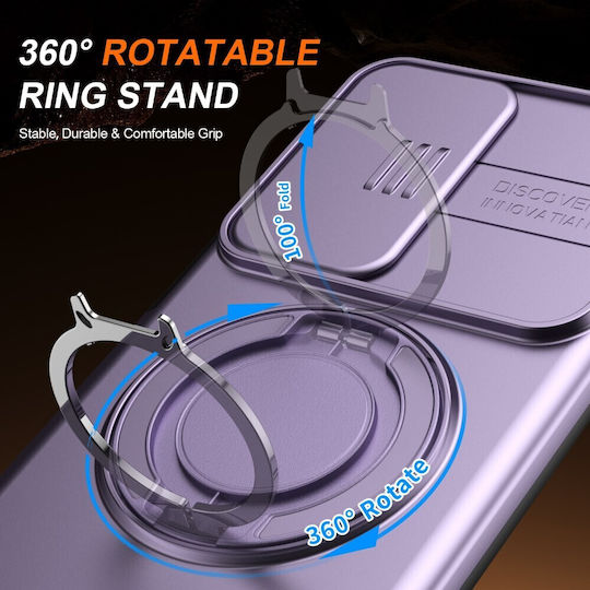 SSCase Back Cover Plastic Purple Galaxy A27