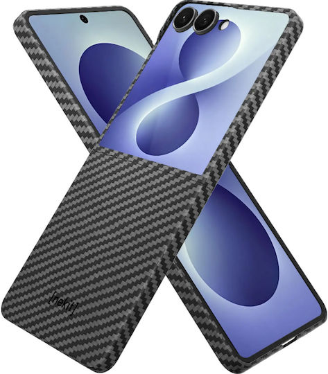 Nekit Handyhülle Kunststoff / Aramidfaser 1mm Schwarz Galaxy Z Flip8