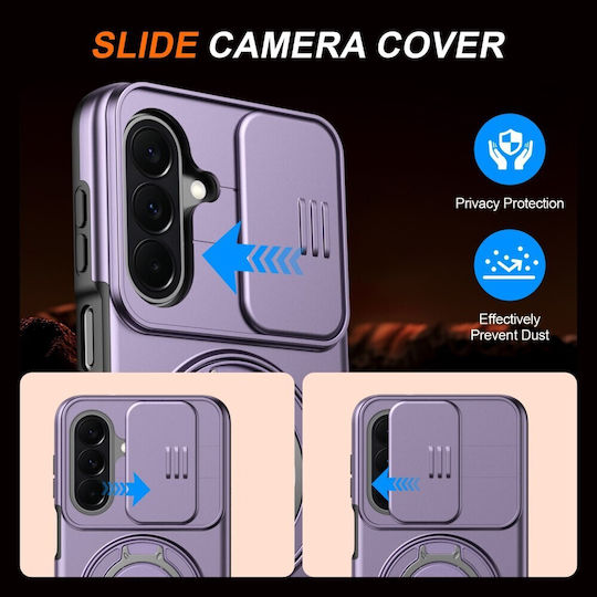 SSCase Back Cover Plastic Purple Galaxy A27