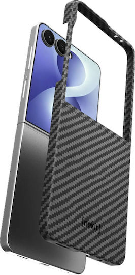 Nekit Handyhülle Kunststoff / Aramidfaser 1mm Schwarz Galaxy Z Flip8
