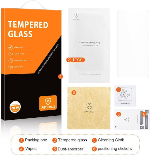 Amorus Tempered Glass (Galaxy A27)