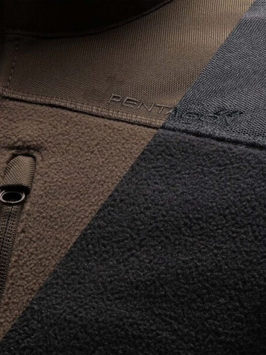 Pentagon Nestor Wasserdichte Jagdjacke Fleece Braun