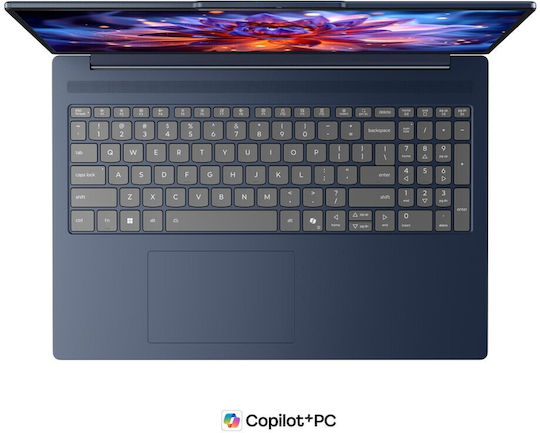 Lenovo Ideapad Slim 5 16IPH11 16" OLED 120Hz (Ultra 7-356H/32GB/1TB SSD/Без операционна система) (US Клавиатура)