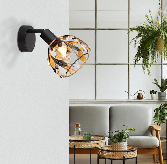 Globo Lighting Spot Pentru Tavan Și Perete Negru