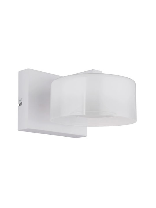 Globo Lighting Φωτιστικό Τοίχου Λευκό 15x11εκ. Globo Lighting Φωτιστικό Τοίχου Λευκό 15x11εκ.