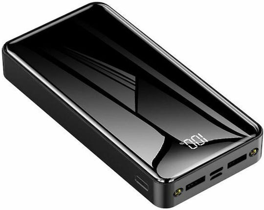 ATUS16 Power Bank 20000mAh 22.5W mit 2 USB-A Ausgangsanschlüsse Power Delivery / Schnellladung Schwarz