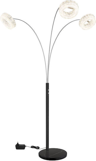 Globo Lighting Lampadar de podea Negru