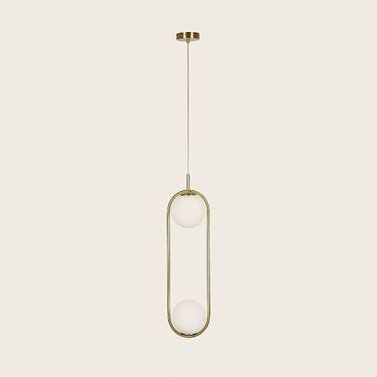 Home Lighting Prato Висящо Осветително Тяло Златист с Цокъл G9 18см.