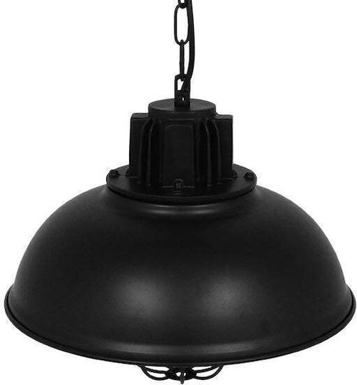 GloboStar Harrow Pendant Light Black Grid with Socket E27 33x33x32cm